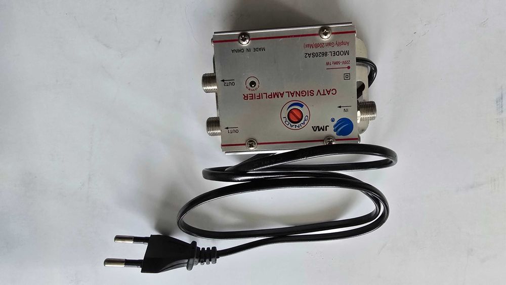 Gainadj - Amplificator și splitter de semnal catv jma
