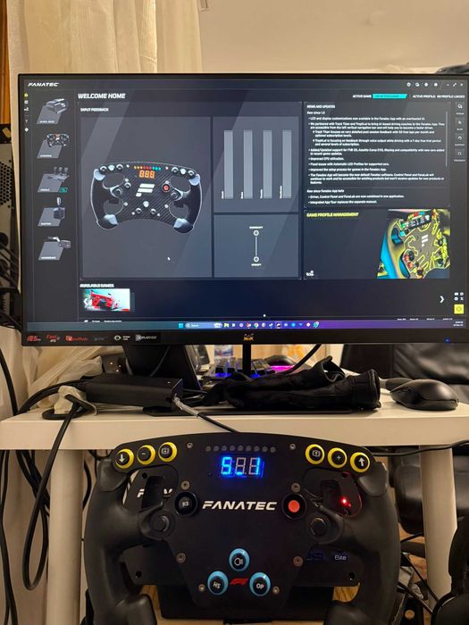 Fanatec CSL Elite + Volan ClubSport Steering Wheel F1® Esports V1 QR1