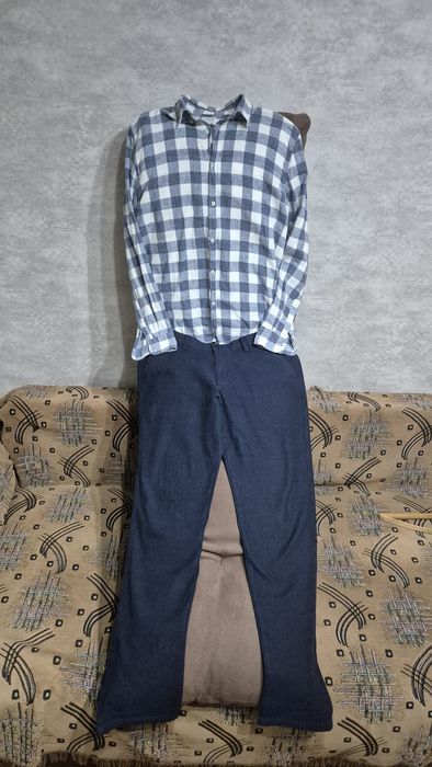 Продам б/у муж.рубашки,кофты, р 48-50