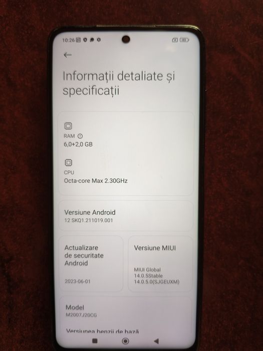 Vand Telefon POCO X3,
