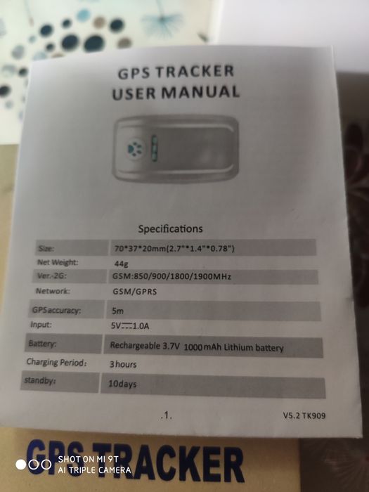 Трекер GPS tracker