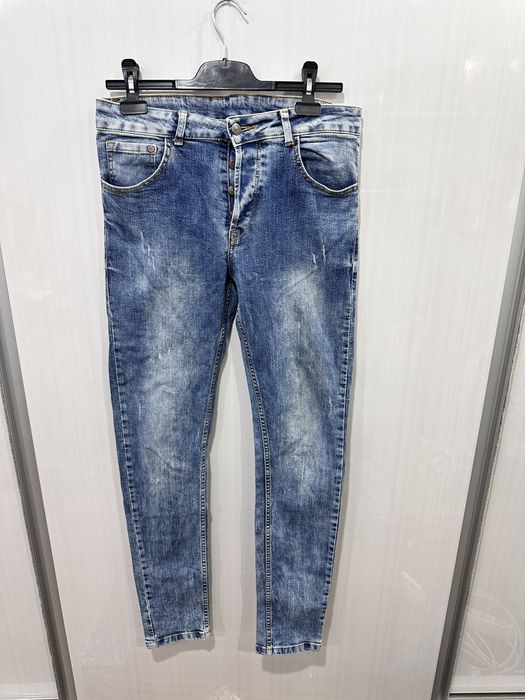 Blugi bărbați slim fit albaștri, mărime S / W30