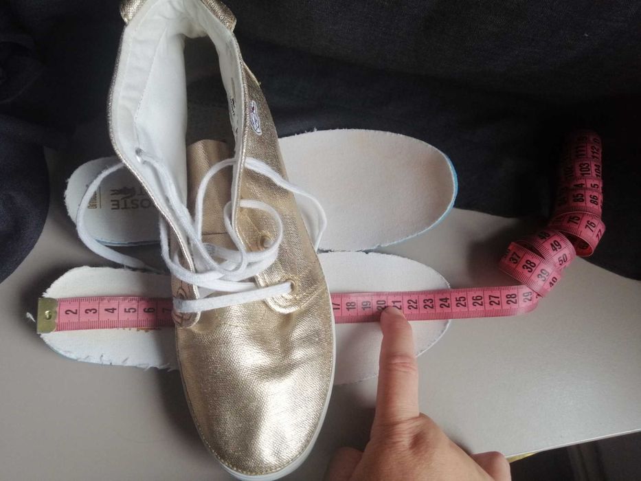 Teniși înalți (high-top / chukka) Lacoste, 38