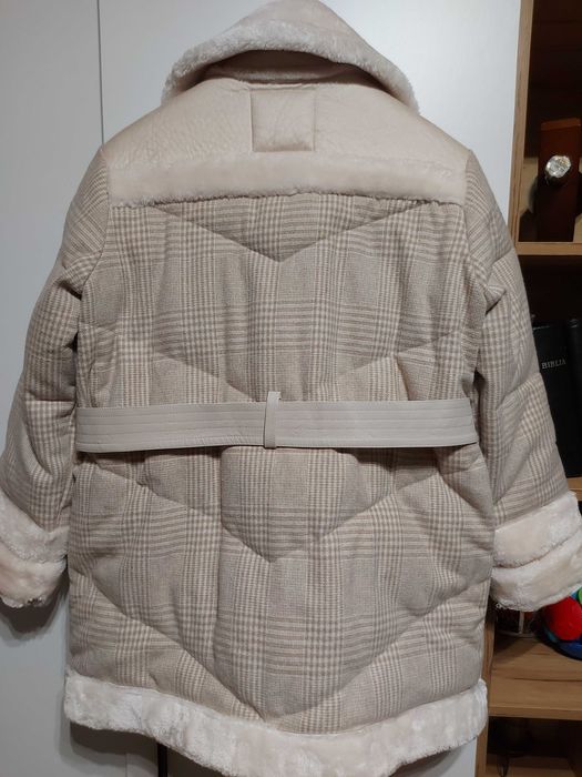 Cojoc dama RIVER ISLAND ,nou ,crem ,marimea S