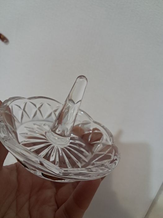 Продам хрустальные подставки для колец Богема