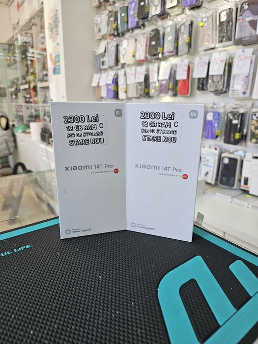 Xiaomi 14T Pro, 12/512 GB, Sigilat, Garanție