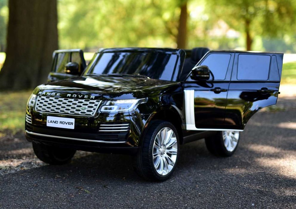 Акумулаторен Двуместен джип Лицензиран Range Rover 4X4,12V MP4,