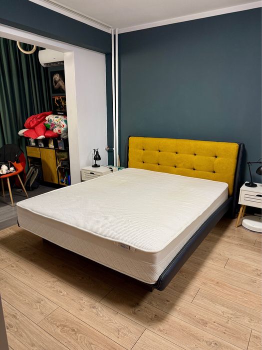 Спалня (двойно легло) с матрак 210/160/25 + подарък