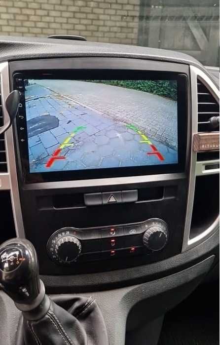 Navigatie Android Mercedes Vito 2014-2021 Waze YouTube GPS BT USB