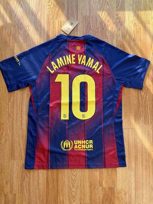 Tricou FC Barcelona Home Lamine Yamal #10 M