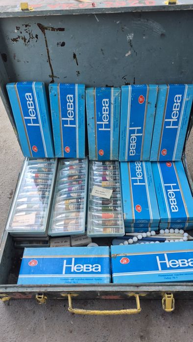 Акварел краски.гуваши разние