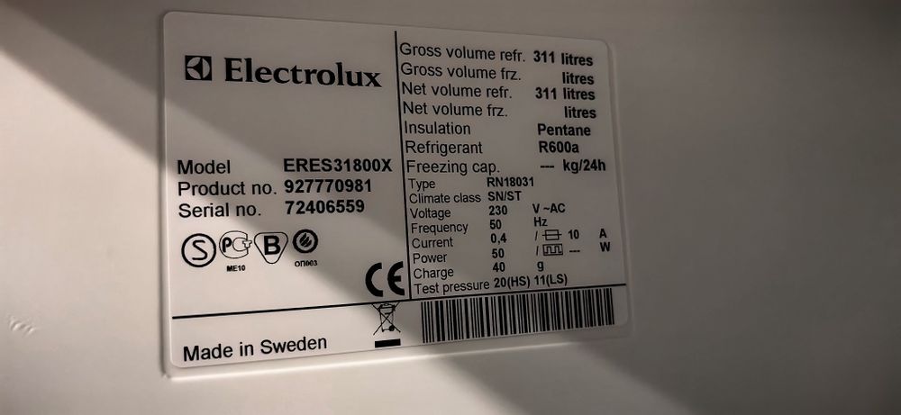 Продам холодильную камеру  Electrolux