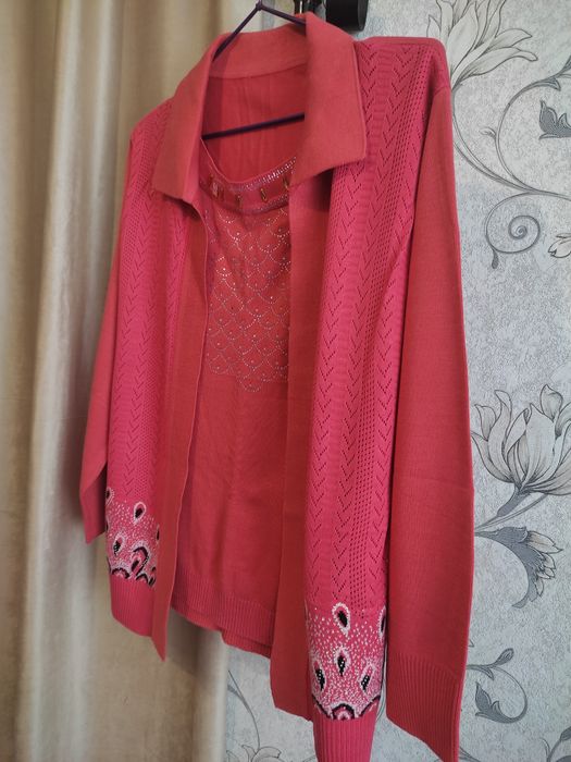 Кофточка двойка- обманка