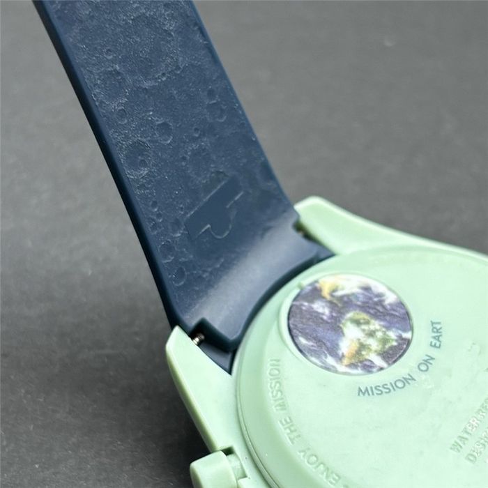 Curea silicon 20 mm compatibila Omega x Swatch Moonswatch Speedmaster