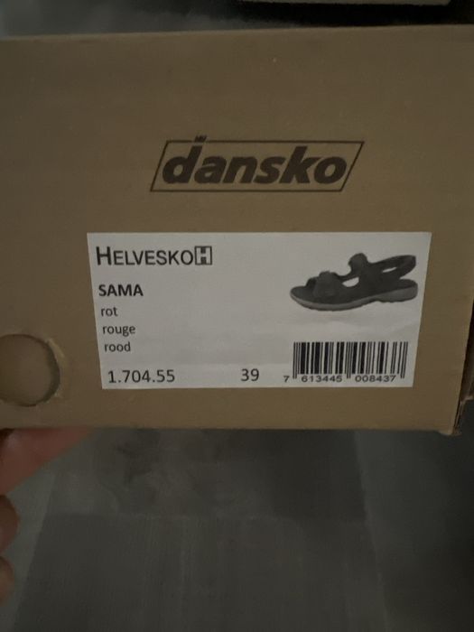 Vand sandale HELVESKO H dansko