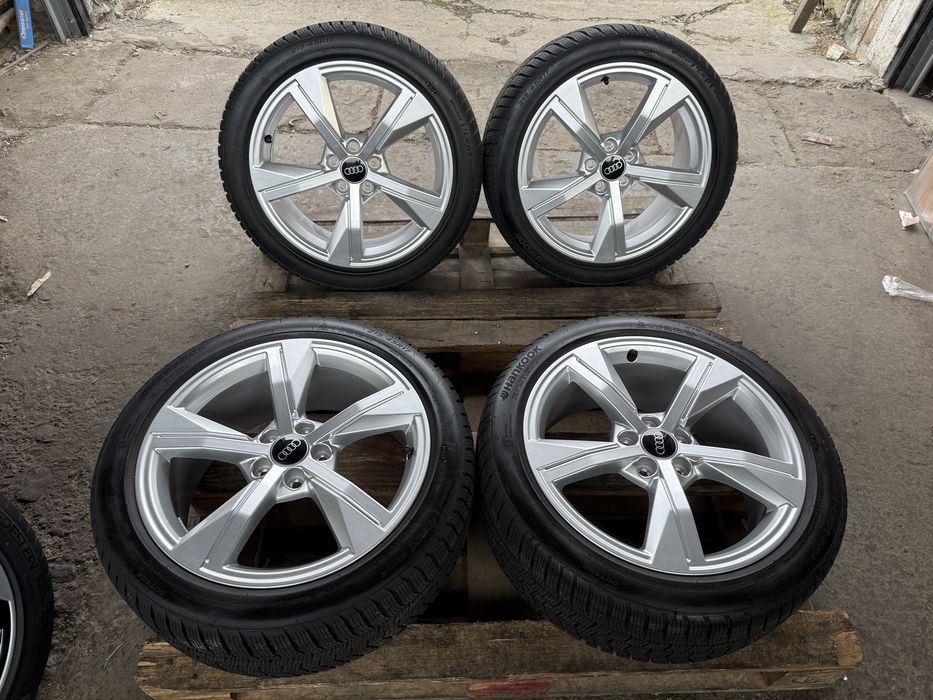 Jante originale Audi A1 Vw Polo Skoda Fabia anvelope iarna 215/45 17