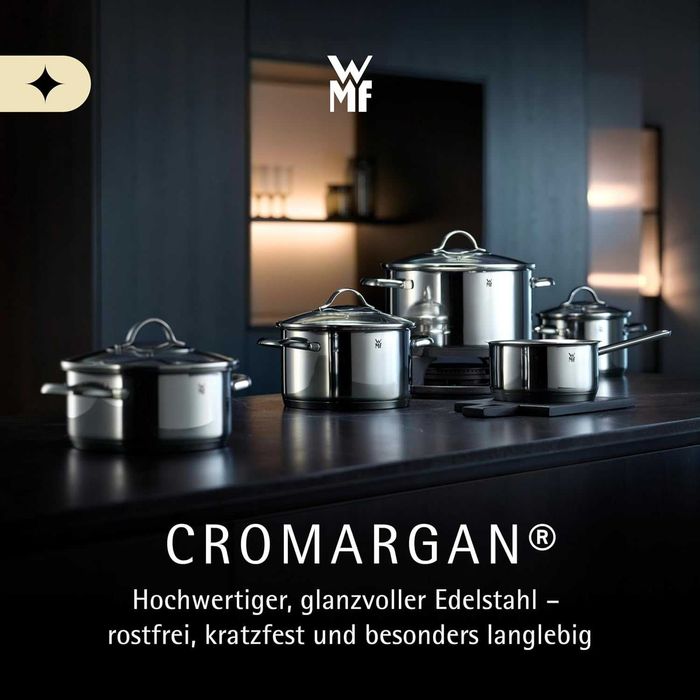 Нов Комплект Тенджери WMF PROVENCE PLUS 5ч. Неръждаема стомана 18/10