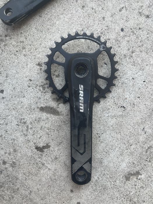 braț de angrenaj dreapta (cu foaie) model SRAM SX Eagle PowerSpline.