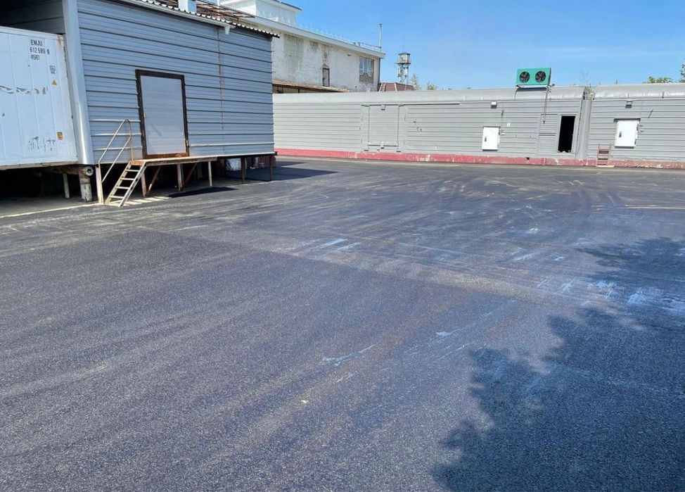 Асфальт брусчатка