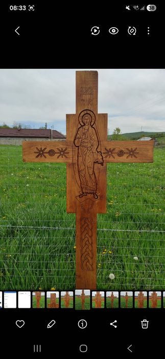 CNC lemn 2500 x 1300 mm, masă mare, ideal pentru cruci, panouri, fronturi, modelaj