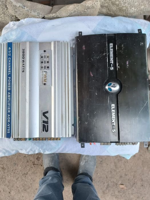 Продам автомобильные усилители для сабвуфера