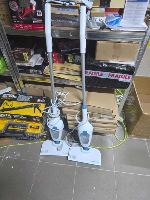 Black Decker Mop cu aburi FSMH13E5 0.38l, 1300W