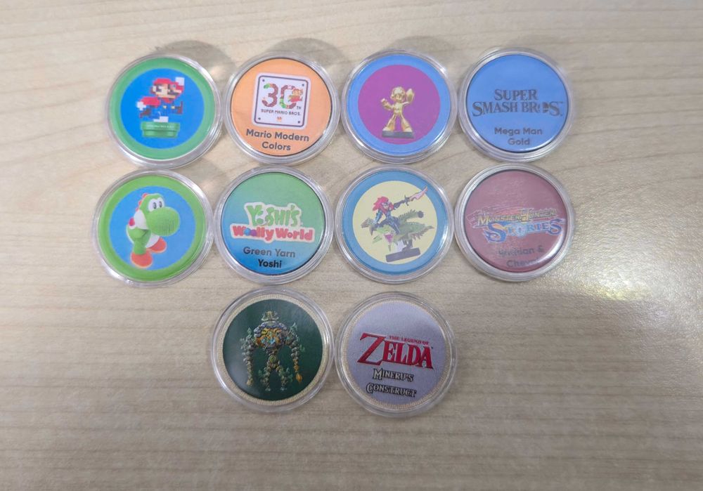 Amiibo pentru Nintendo Switch / Switch 2 / WiiU / 3DS - Monede NFC