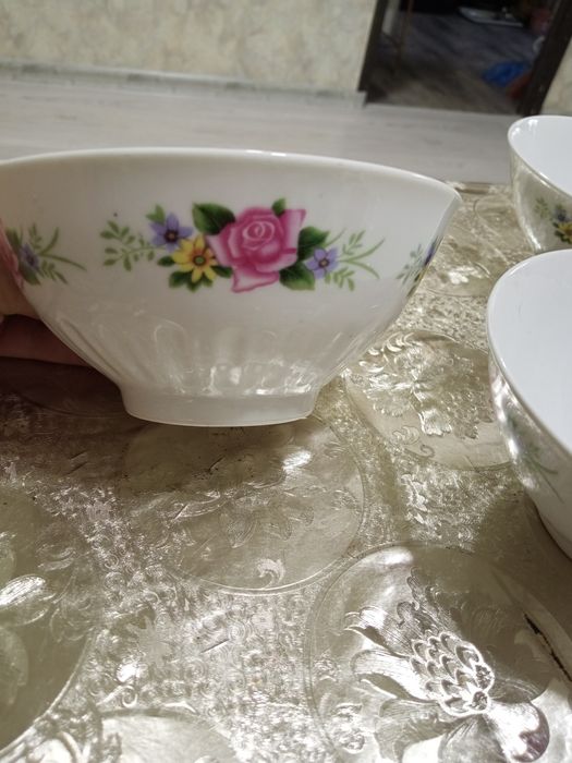 Касы,с цветами размер средний,хлопок маленькие