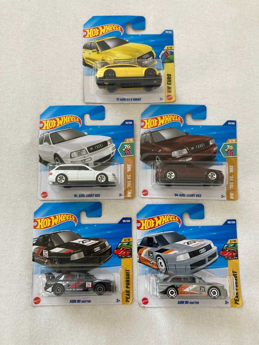 Hot Wheels колички - Ferrari, Audi, BMW, Porsche, Honda и други