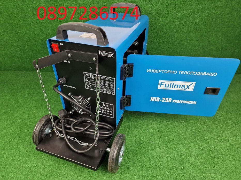 Телоподаващо 250А FULLMAX с евробукса 4м с дисплей Профисионално