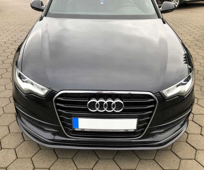 Prelungire bara fata fusta spoiler lip AUDI A6 C7 11-14 S6 S-LINE