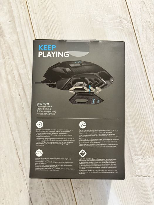 Mouse Gaming Logitech G502 Hero 25k Black