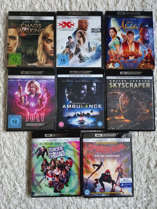 Filme bluray 4k UHD