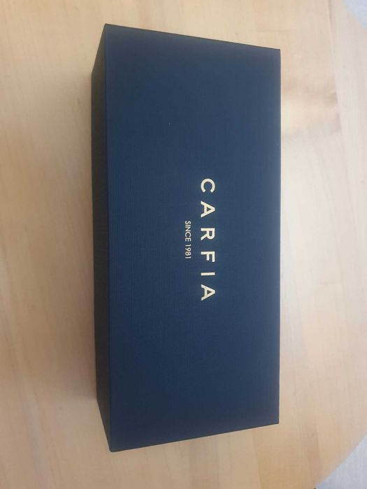 Ochelari de soare CARFIA polarizați UV400, rotunzi retro, negri