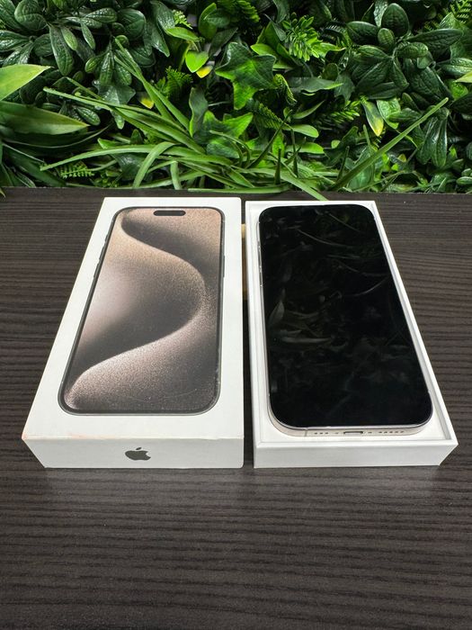 Iphone 15 Pro | 256GB | Natural Titanium | 79% + КАЛЪФИ