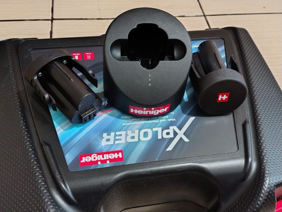 Masina de tuns vaci cai  Heiniger Xplorer cu acumulator