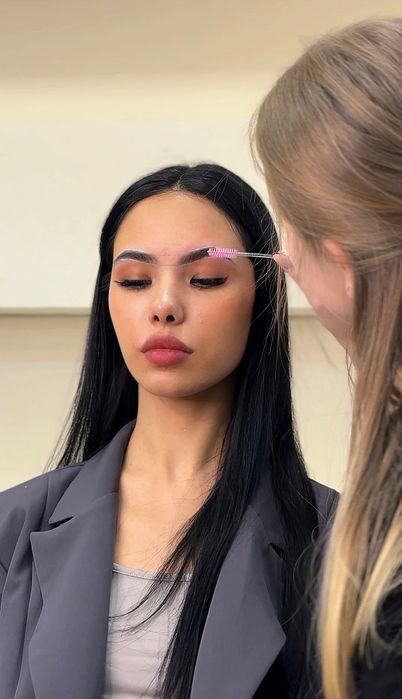 Ламинирование ,окрашивание бровей