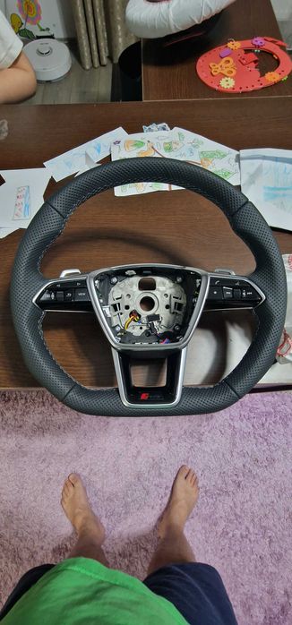 Ауди волан с парно и задръстване за а6 а7 а8 4г