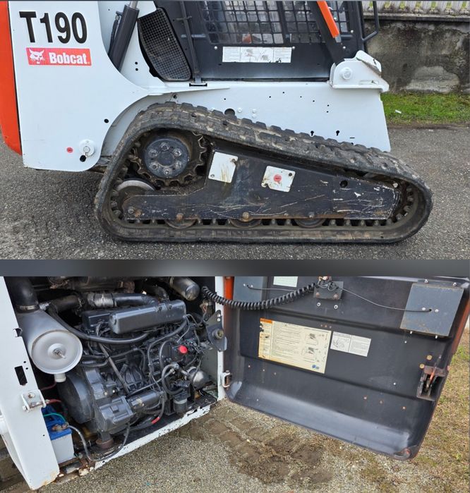 Miniîncarcător BOBCAT T190 cu 2500h ORIGINALE  mini încărcător