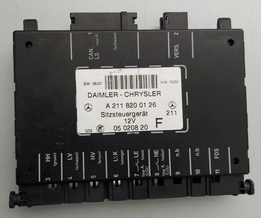 Unitate control Mercedes W209 W203 W211 A2118200126