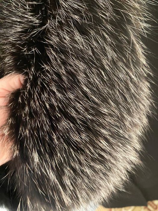 Пальто женское кашемир мех