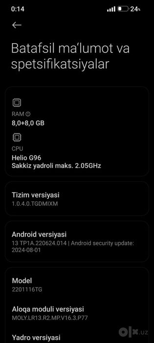 Redmi Note 11 pro 5G