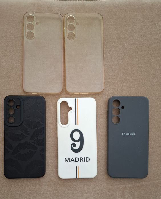 Стъклен протектор и калъфи за Samsung Galaxy A55 5g, A35 и Samsung Galaxy A52