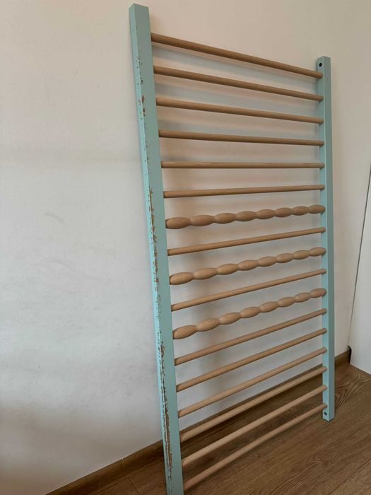 Patut bebe IKEA cu spatiu de depozitare + saltea ortopedica CADOU