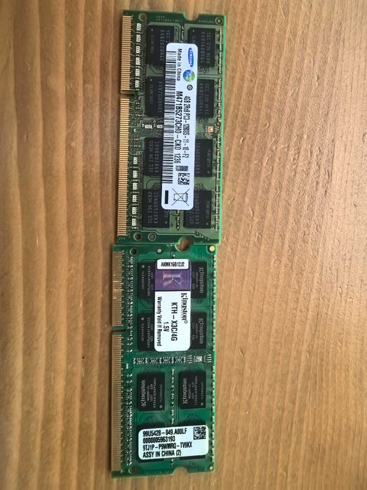 RAM памет 2х4GB  DDR3 1600MHz 1.5V