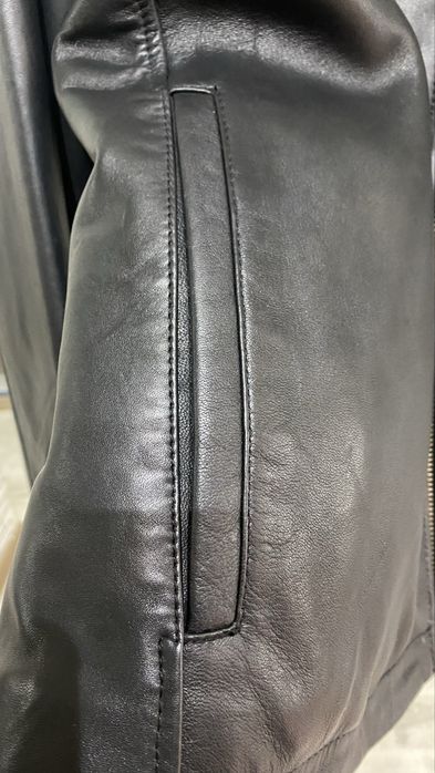 Мужская кожаная куртка