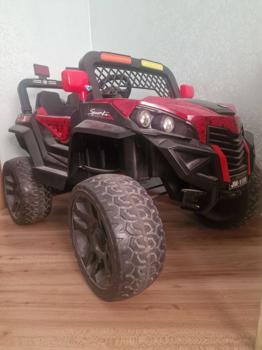 Детский электромобиль джип багги