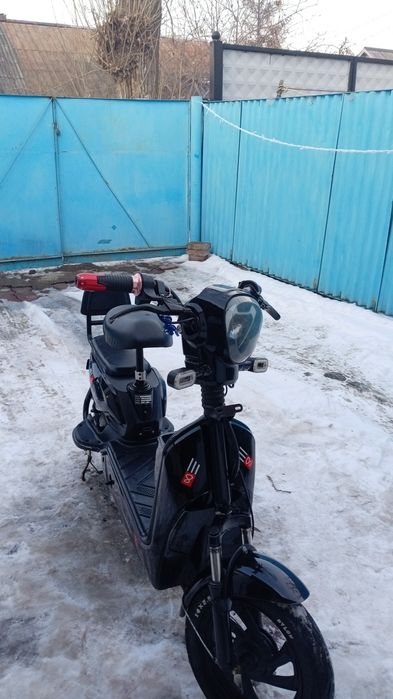 Скутер беркут черный