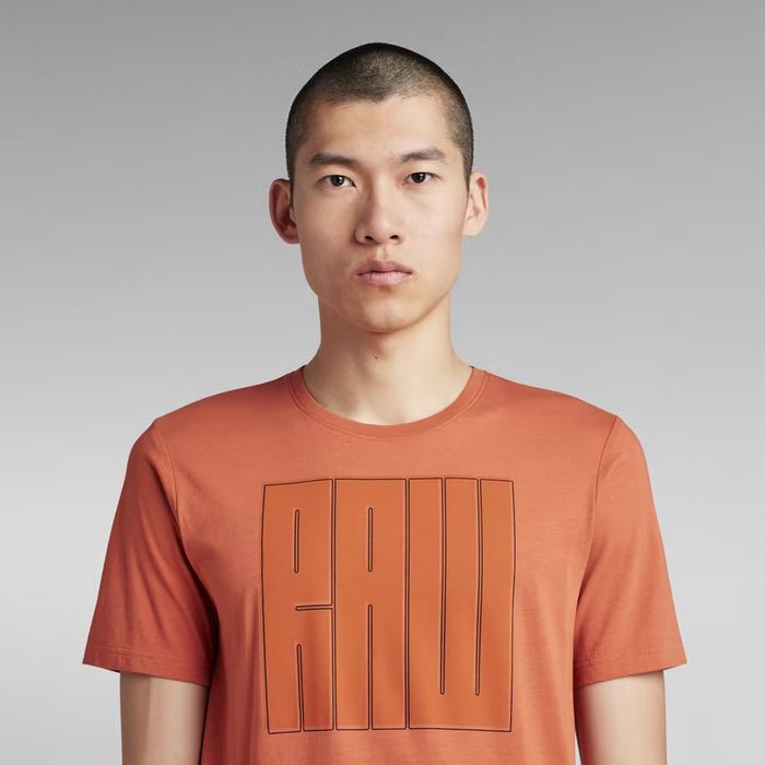 Оригинална НОВА тениска G-Star Raw Typography Slim S , M , L мъжка