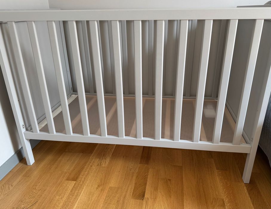 IKEA SUNDVIK кошара 60x120 светлосиво – като нова | спрян цвят